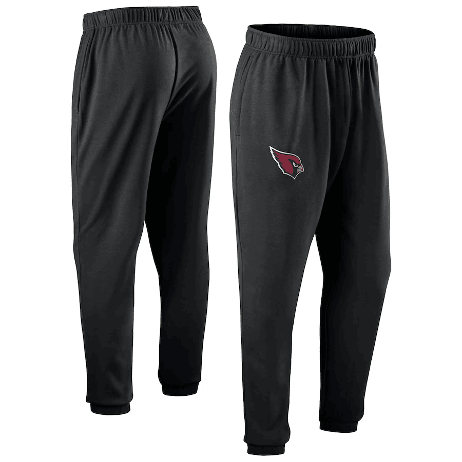 Men's Arizona Cardinals Black From Tracking Sweatpants Men's Arizona Cardinals Black From Tracking Sweatpants